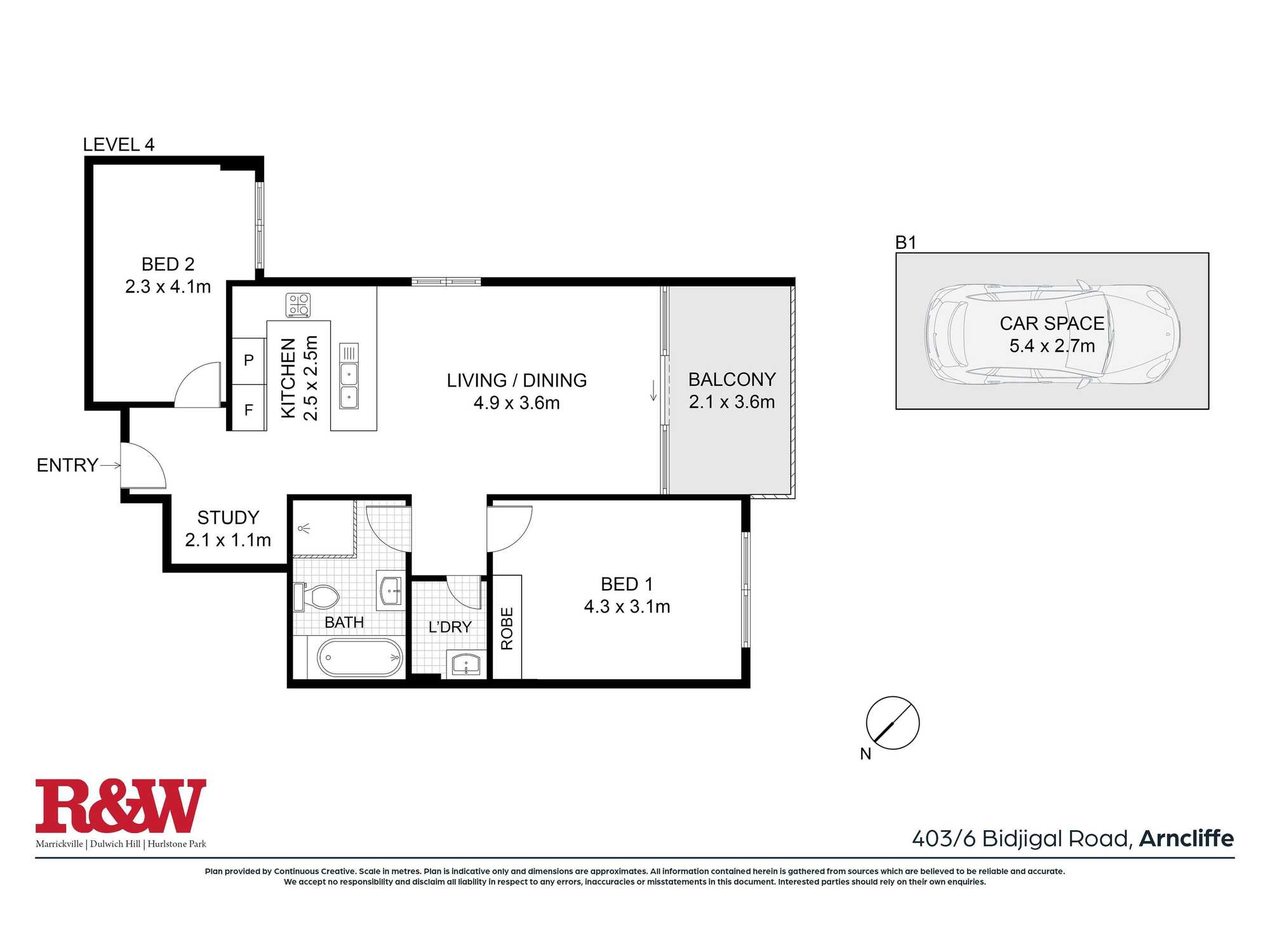 403/6 Bidjigal Road Arncliffe