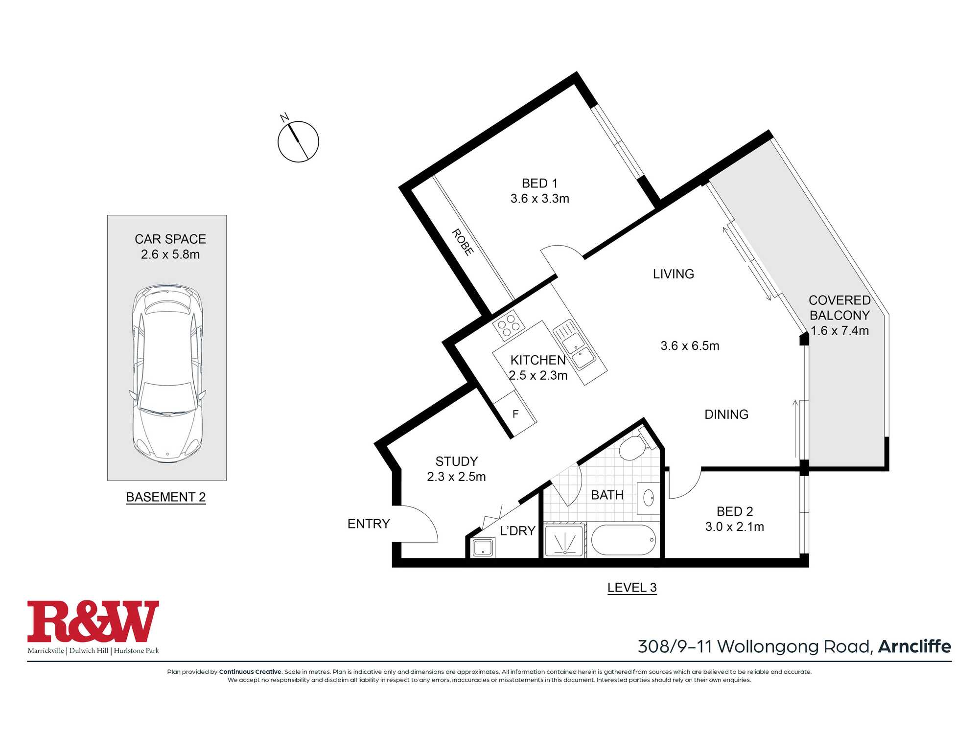 308/9-11 Wollongong Road Arncliffe 308/9-11 Wollongong Road Arncliffe