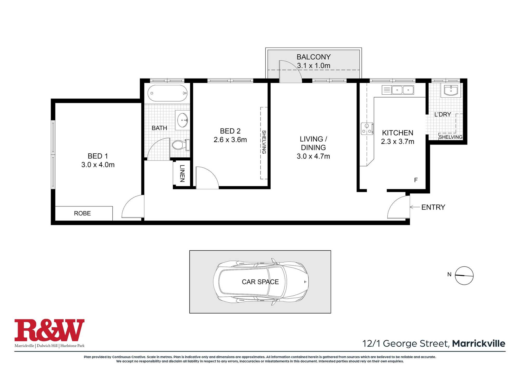 12/1 George Street Marrickville