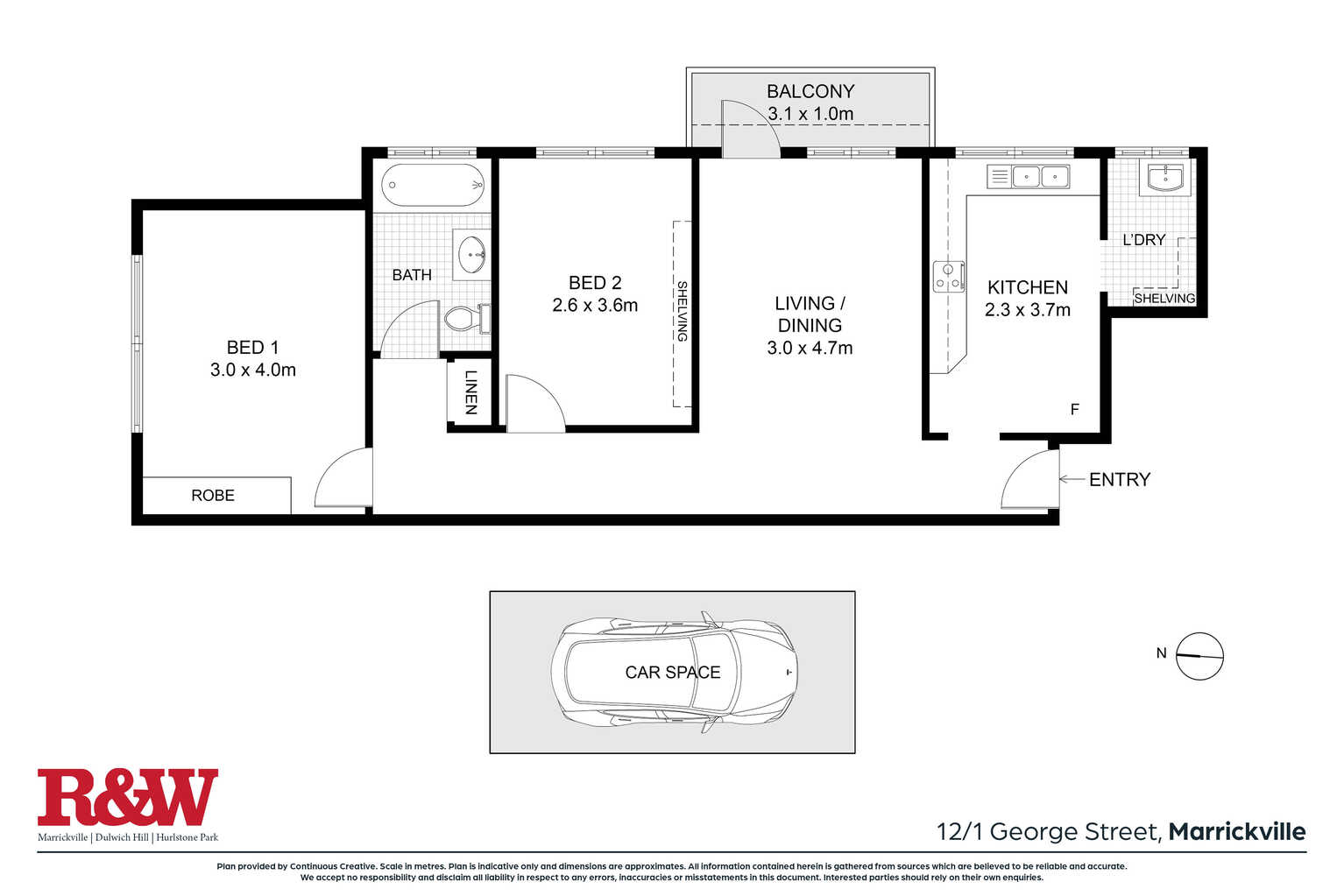 12/1 George Street Marrickville