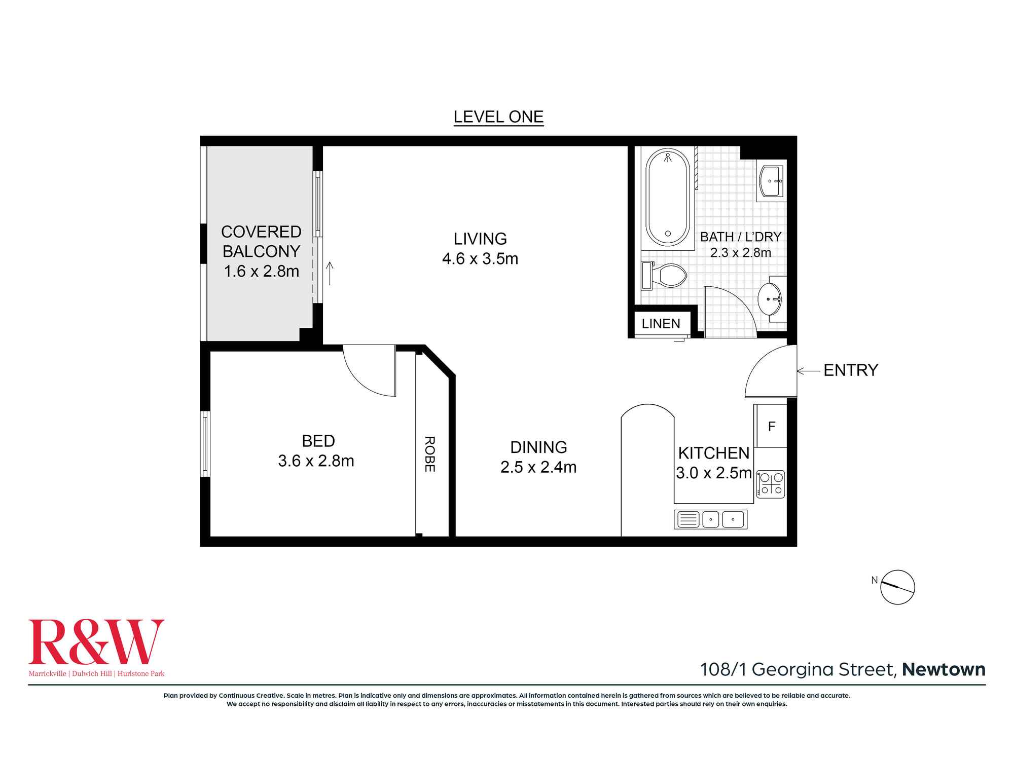 108/1 Georgina Street Newtown